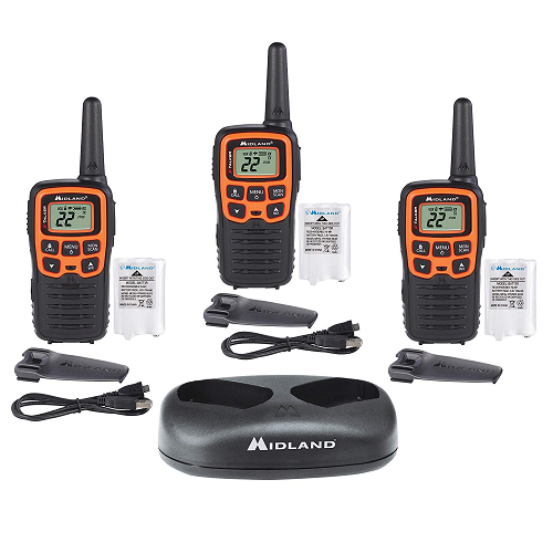Midland T51VP3 XTALKER 22 Channel FRS Walkie Talkie Up to 28 Mile