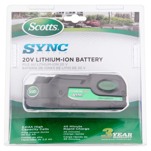 Scotts 20Volt Slim Battery Accessory PackS12020A eBay