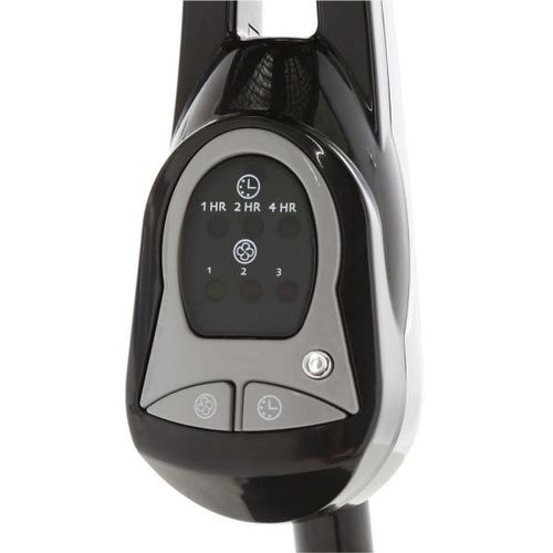 Lasko 1843 18 in. Cyclone Pedestal Fan in Black with Remote Control