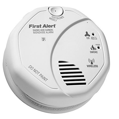 First Alert ZCOMBO Z Wave Battery-Operated Carbon Monoxide Detector ...