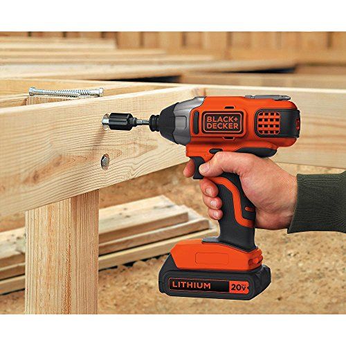 Black & Decker BDCI202 20Volt Max LithiumIon Cordless Impact Driver