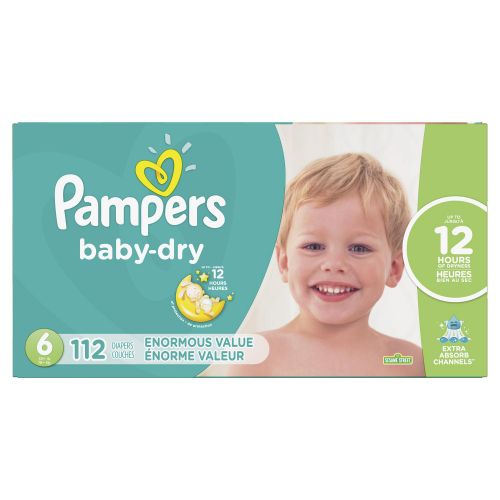 pampers baby dry 168