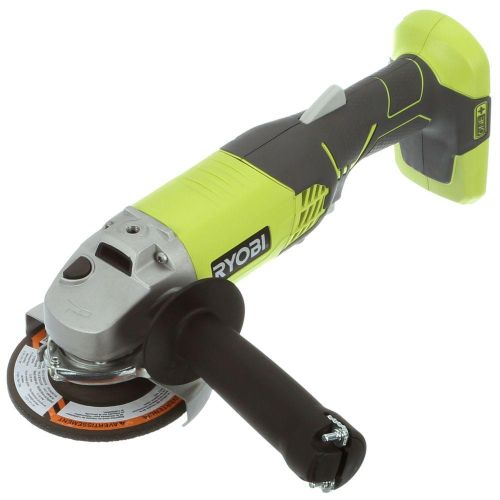 RYOBI Cordless 4.5 Inch Angle Grinder 18 Volt Grinding Wheel Power Tool Electric
