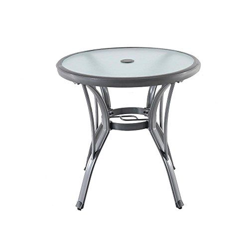 Hampton Bay Fta60762ag Commercial Grade Aluminum Grey Round Outdoor Hampton Bay Fta60762ag Commercial Grade Aluminum Grey Round Outdoor Bistro Table