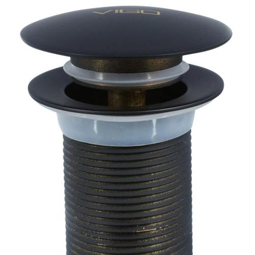 2.75 in. Vessel Sink PopUp Drain and Mounting Ring in Matte Black eBay