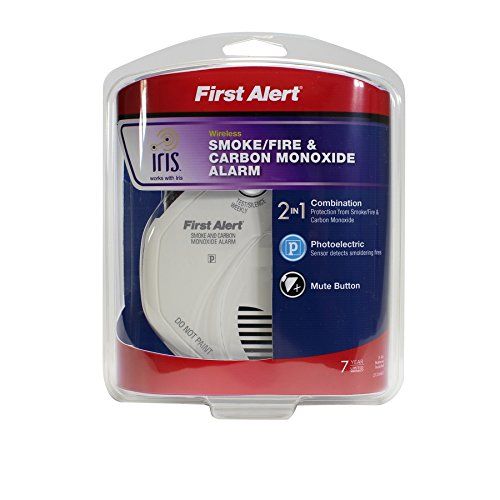 First Alert Zcombo Z Wave Battery-operated Carbon Monoxide Detector 