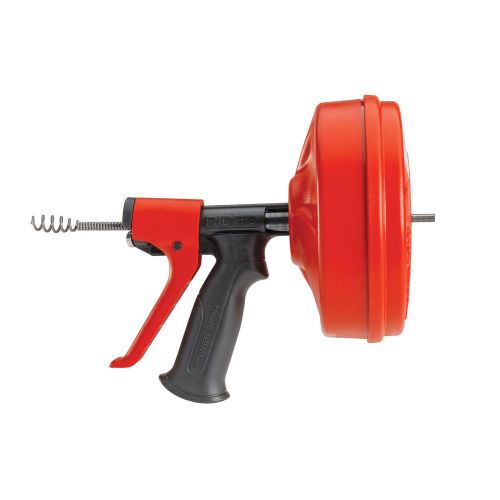 RIDGID 57043 Power Spin with AUTOFEED, Maxcore Drain Cleaner Cable, and